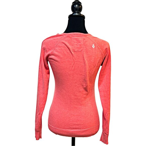 Volcom Stone NO REGRETS RAGLAN Graphic Sweater Limited Edition Pull-On Top Rare - Picture 5 of 13